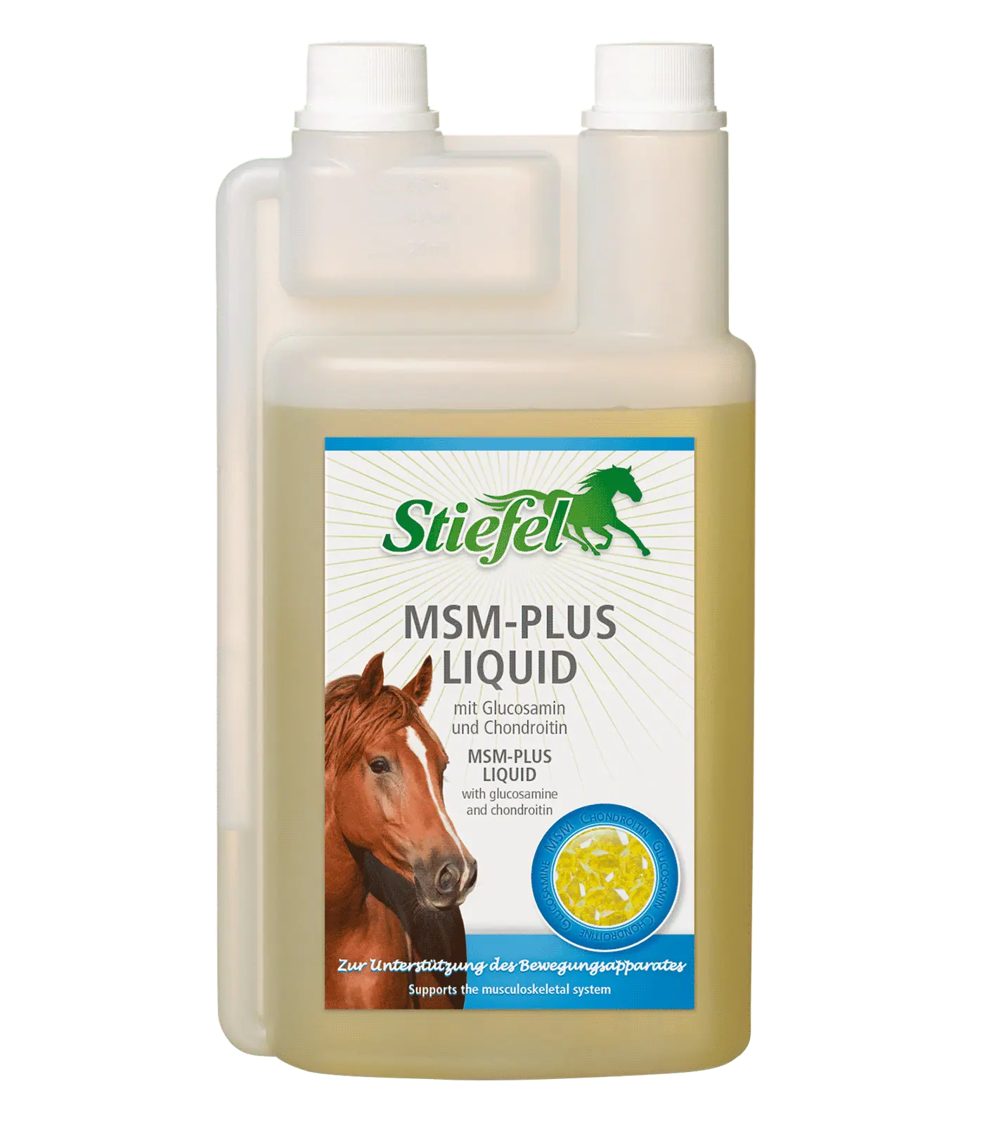 Stiefel MSM Liquid pentru cai, supliment nutritiv lichid 1 l