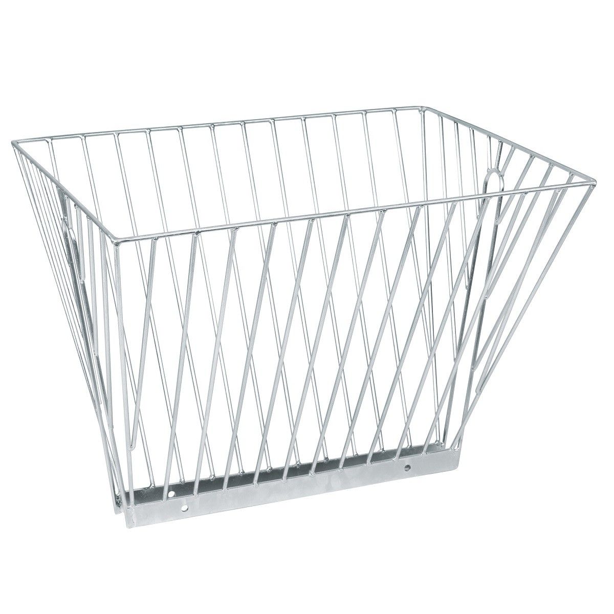 Rastrelliera per fieno doppia per suini 62,5 cm, zincata