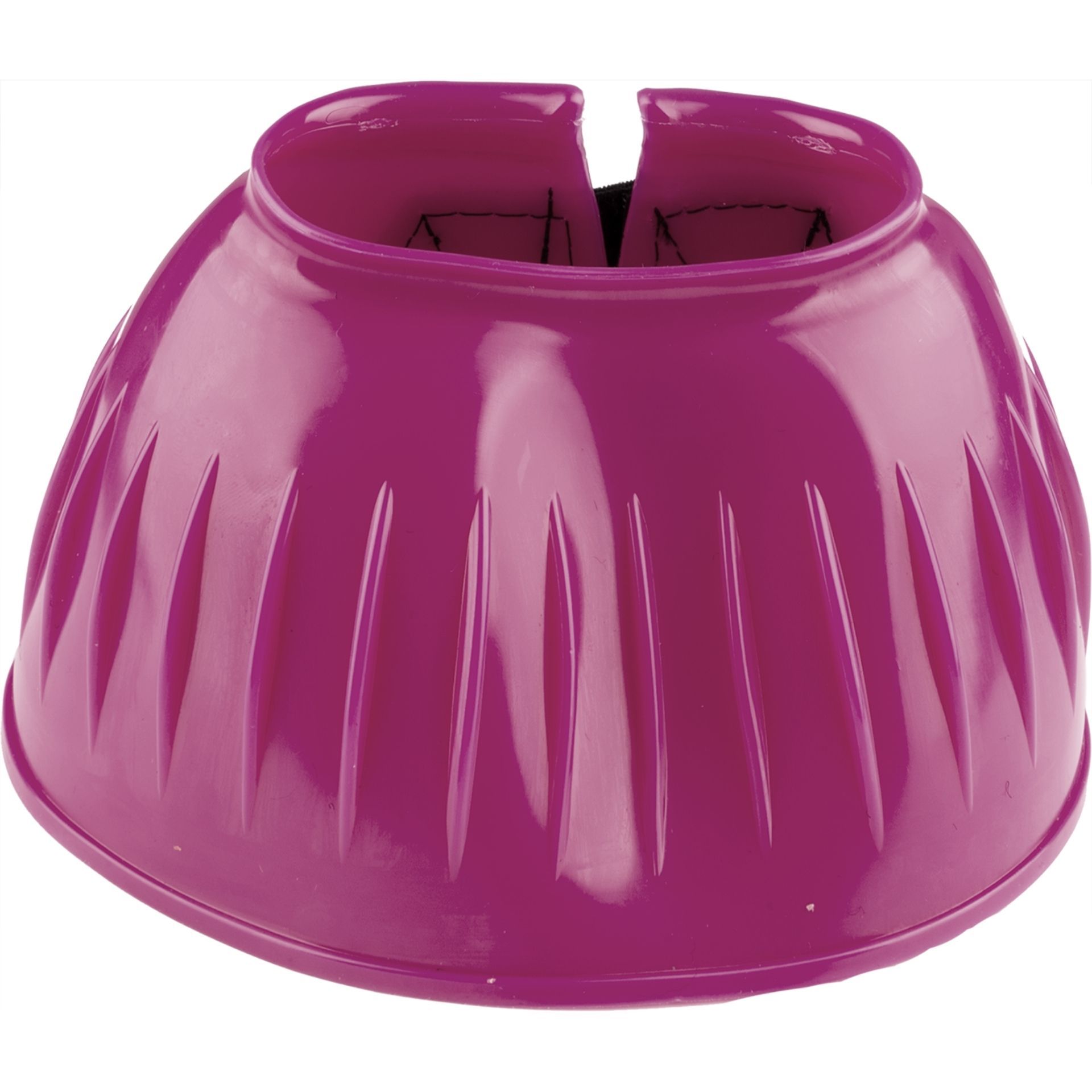 lamp shade, purple, plastic, grooved, bracketless