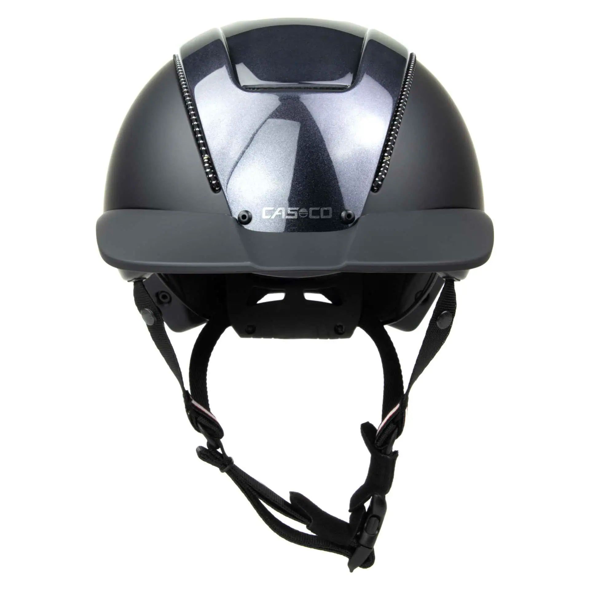 Cap da equitazione CASCO DUELL nero L
