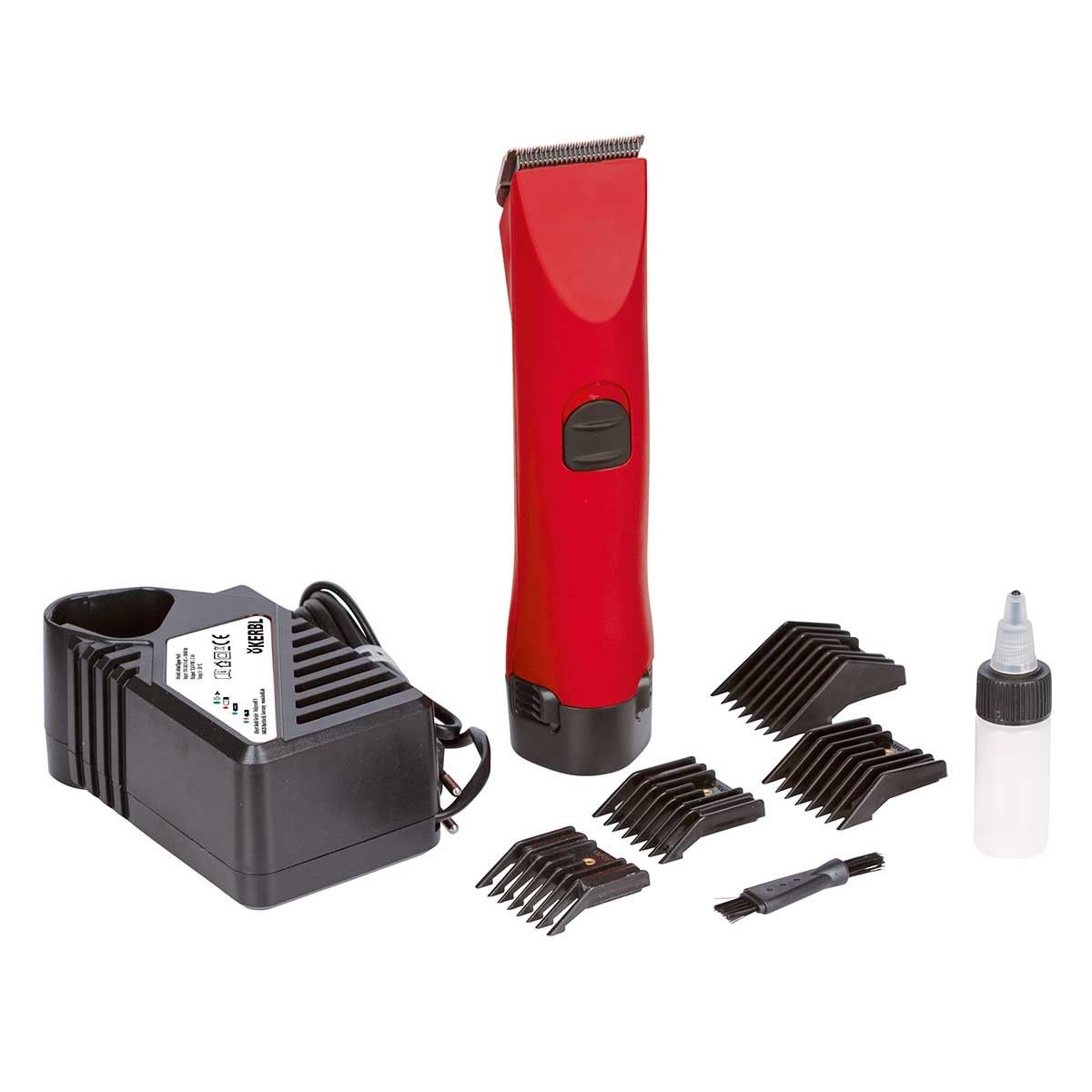Tosatrice a batteria Kerbl PROFI incl. 2 batterie - senza testina di taglio