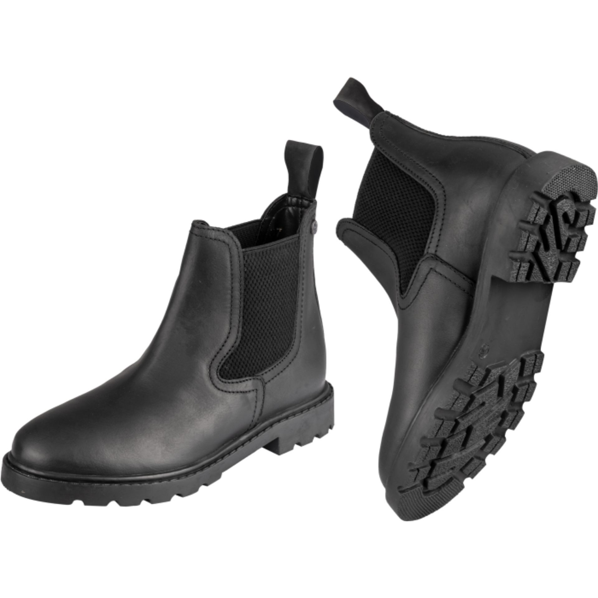 boots, Chelsea, ankle boot, black, pull-on