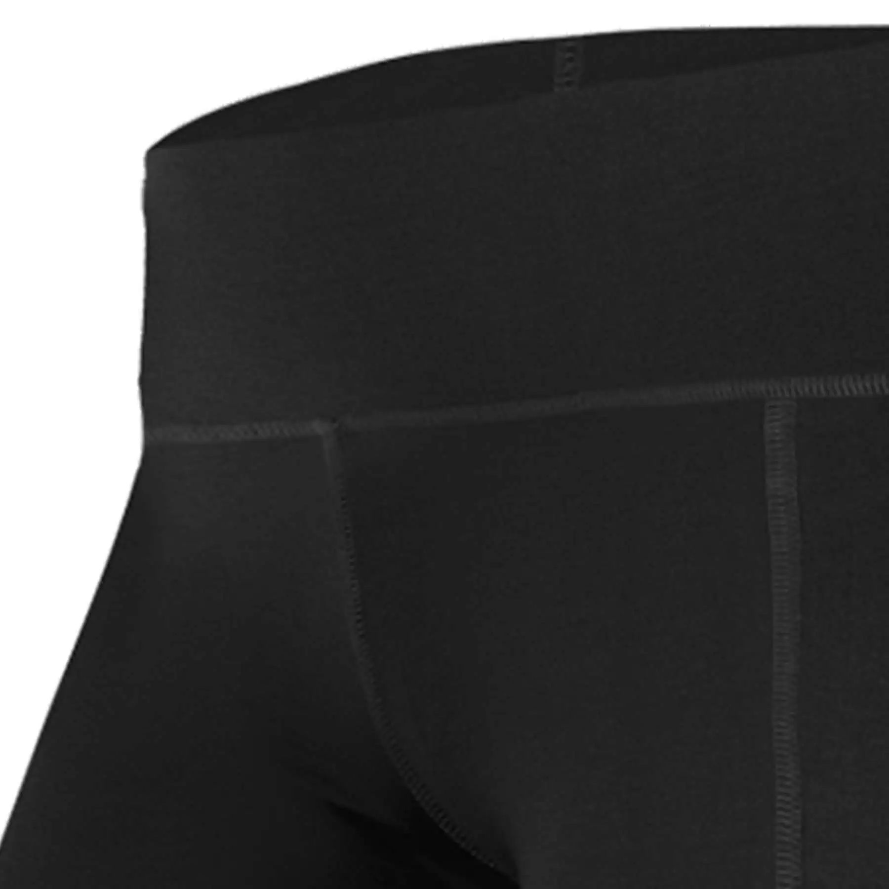 Legging d'équitation thermique Ella ELT, fond intégral silicone, enfant, noir, 176