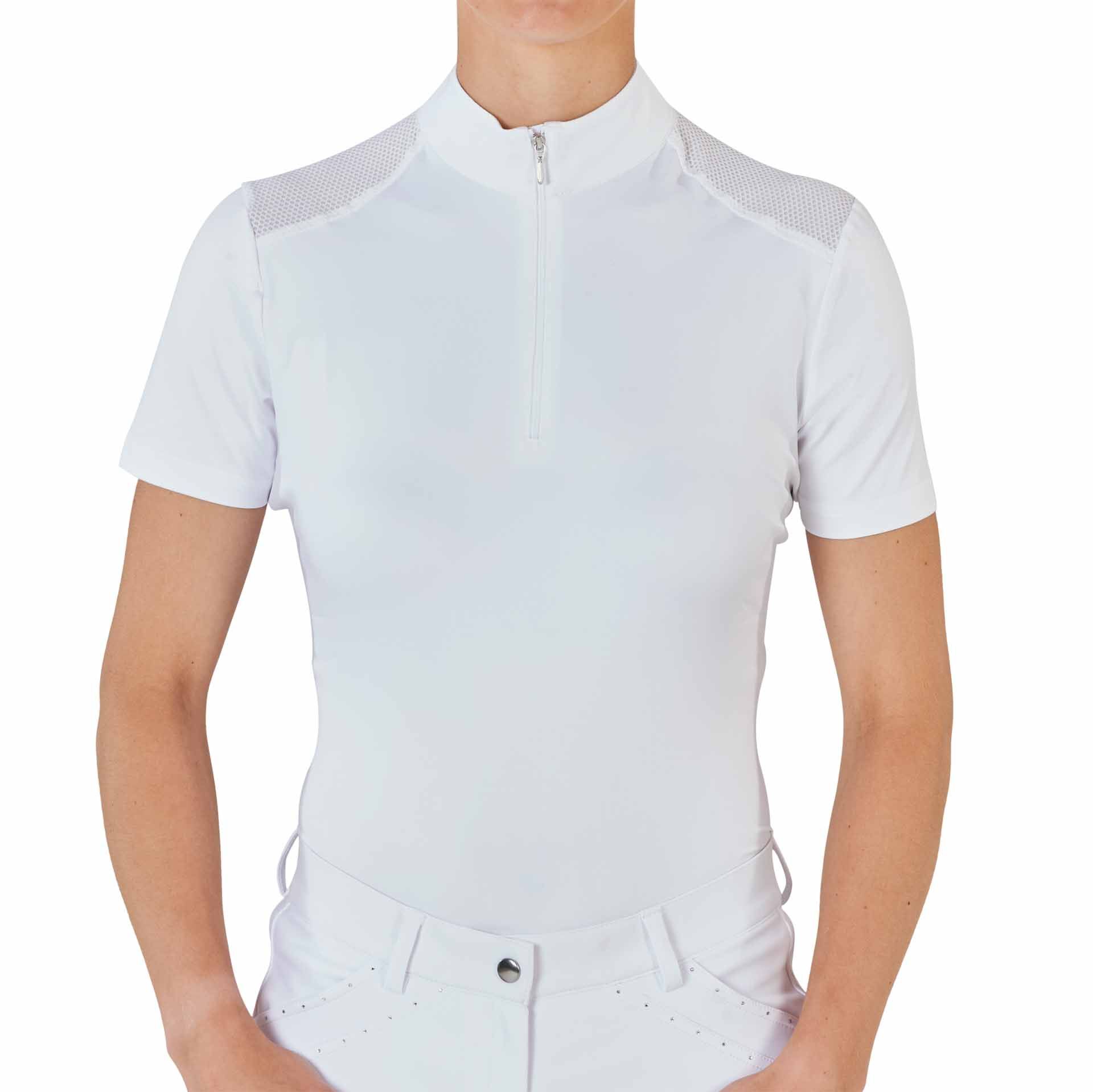 BUSSE Turnier-Shirt ZAMORA XS weiß