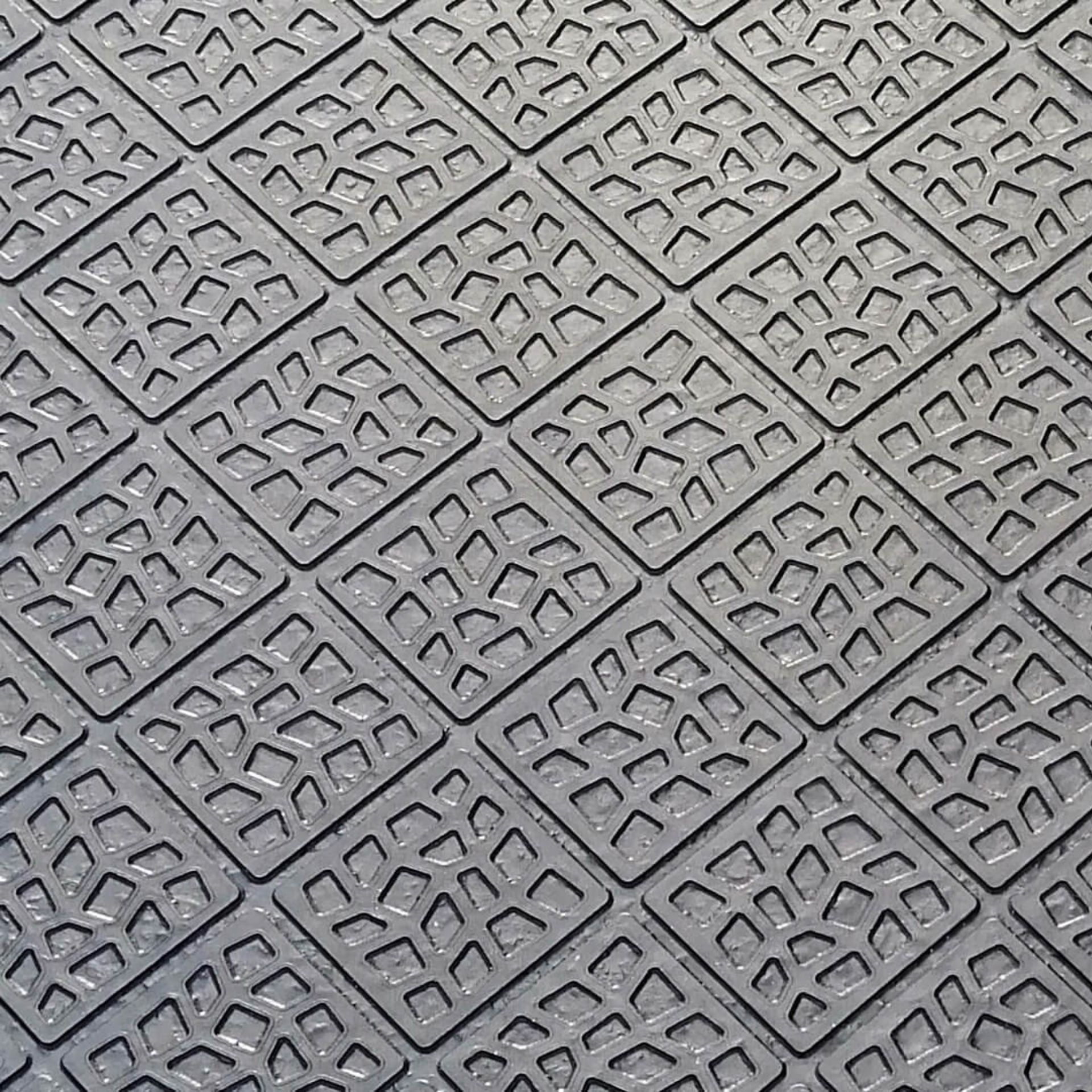 Belmondo Paddock Mat 100x100x2.4 cm, Non-Slip Rubber