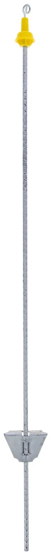 Poteau en acier à ressort AKO Profi 108 cm avec œillet métallique