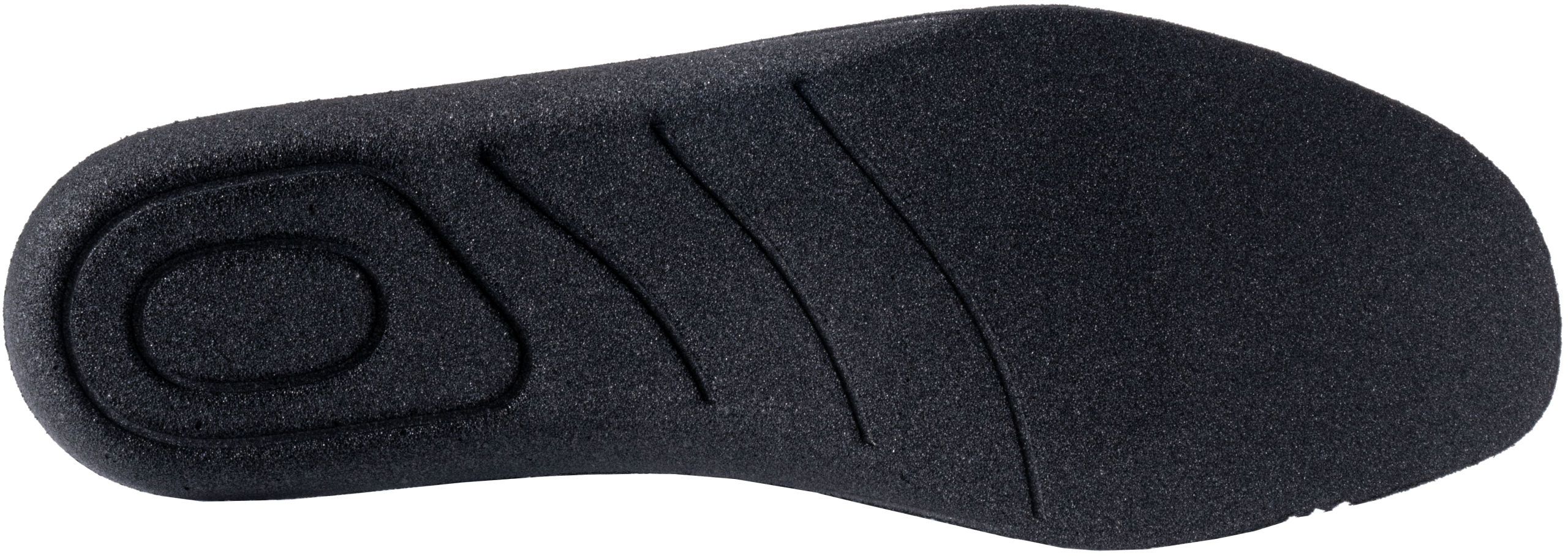 Schuhe, Slip-on, Schaumstoff, Schwarz, Texturiert