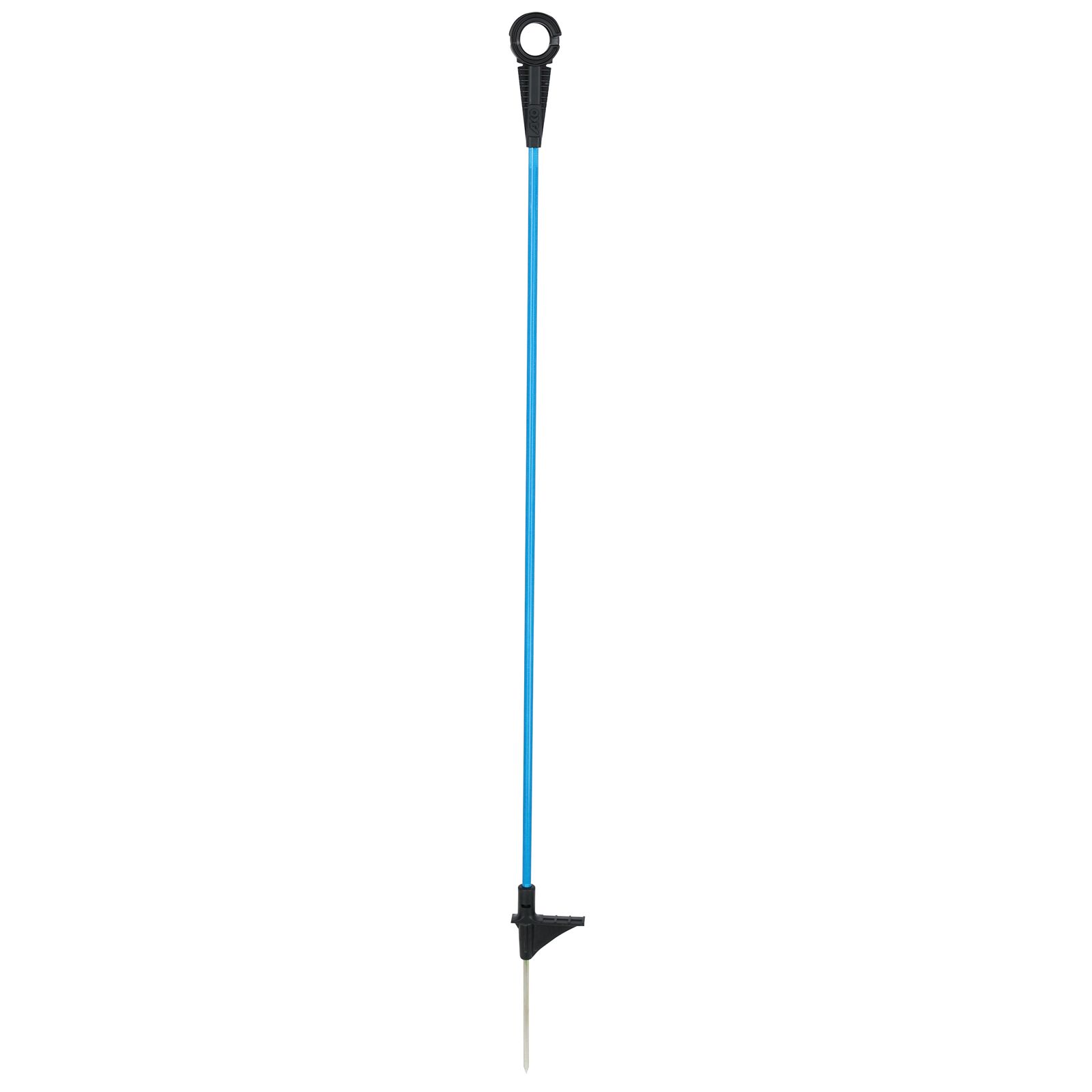 10x AKO Paletto ovale in fibra di vetro PREMIUM BLUE 110 cm