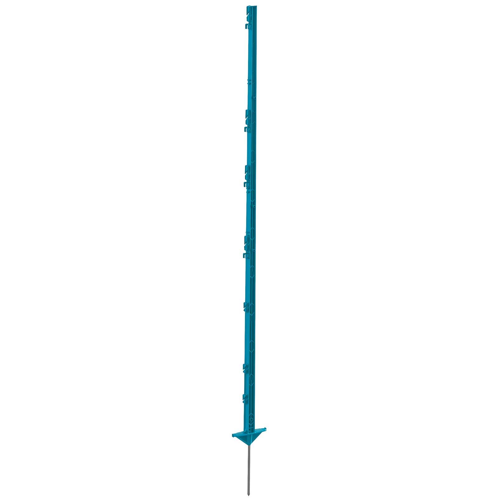 5x Paletto in plastica Expert 156 cm, doppio predellino, petrolio
