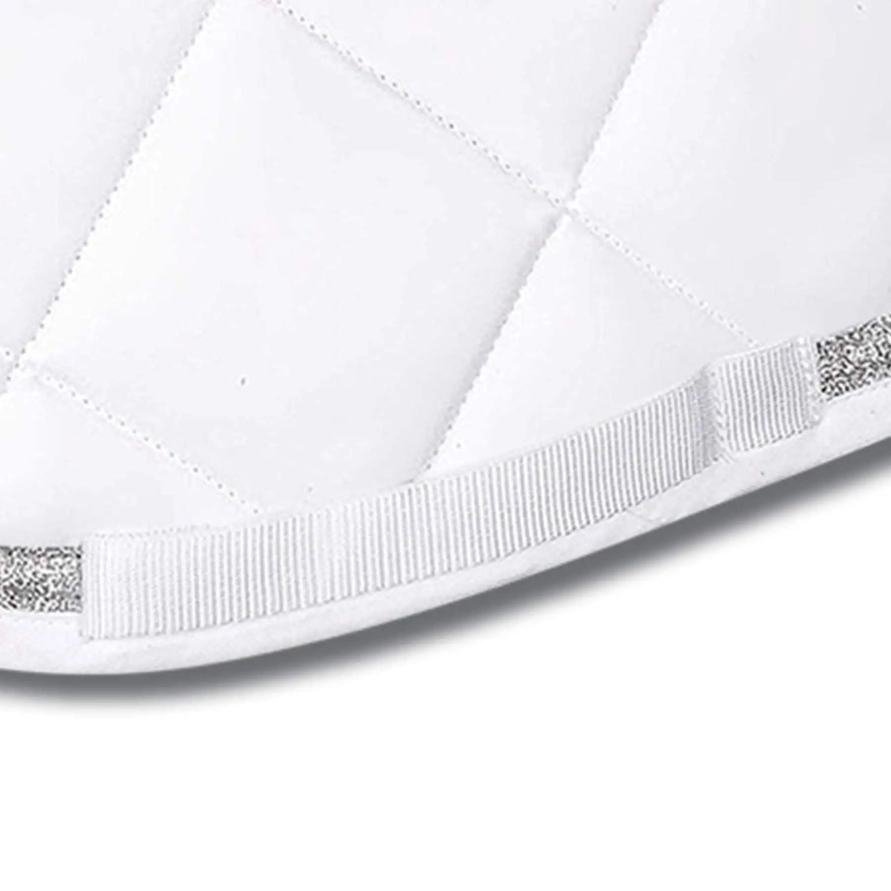 Competition Saddle Pad white silver DR