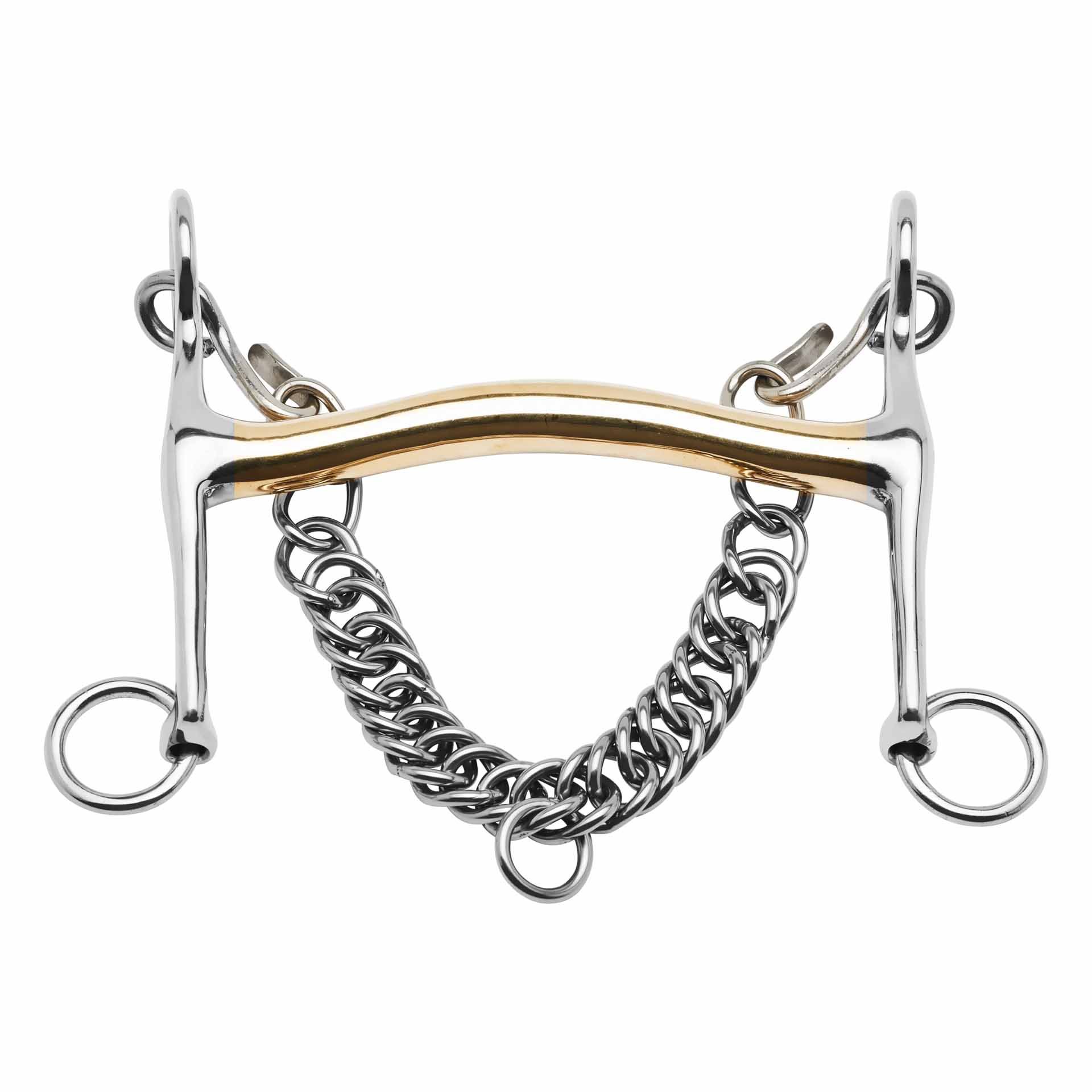 BUSSE Mors de filet de dressage, FRANÇAIS, KAUGAN, 14 mm