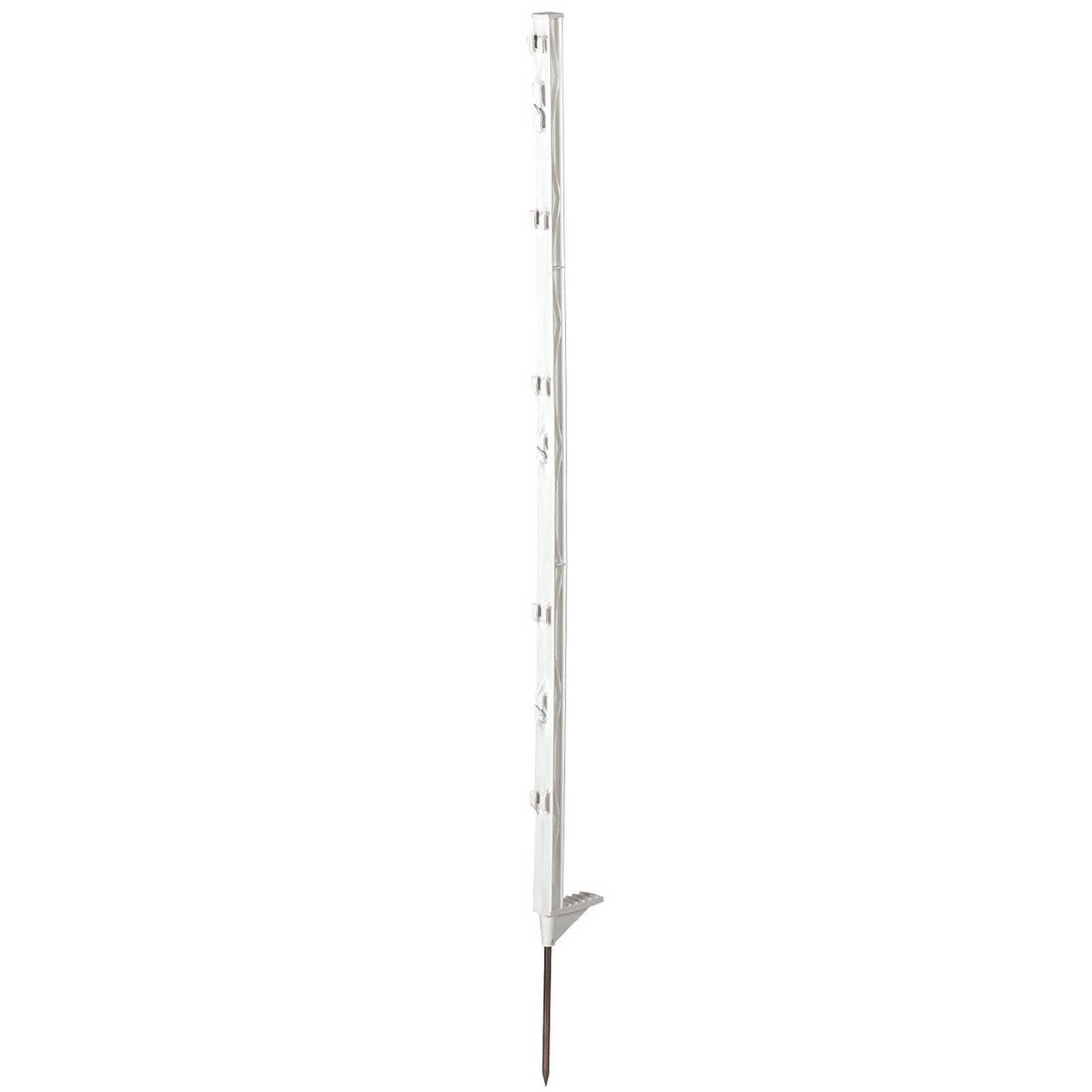 Agrarzone Plastic Post 105 cm, white, 20pcs., front view