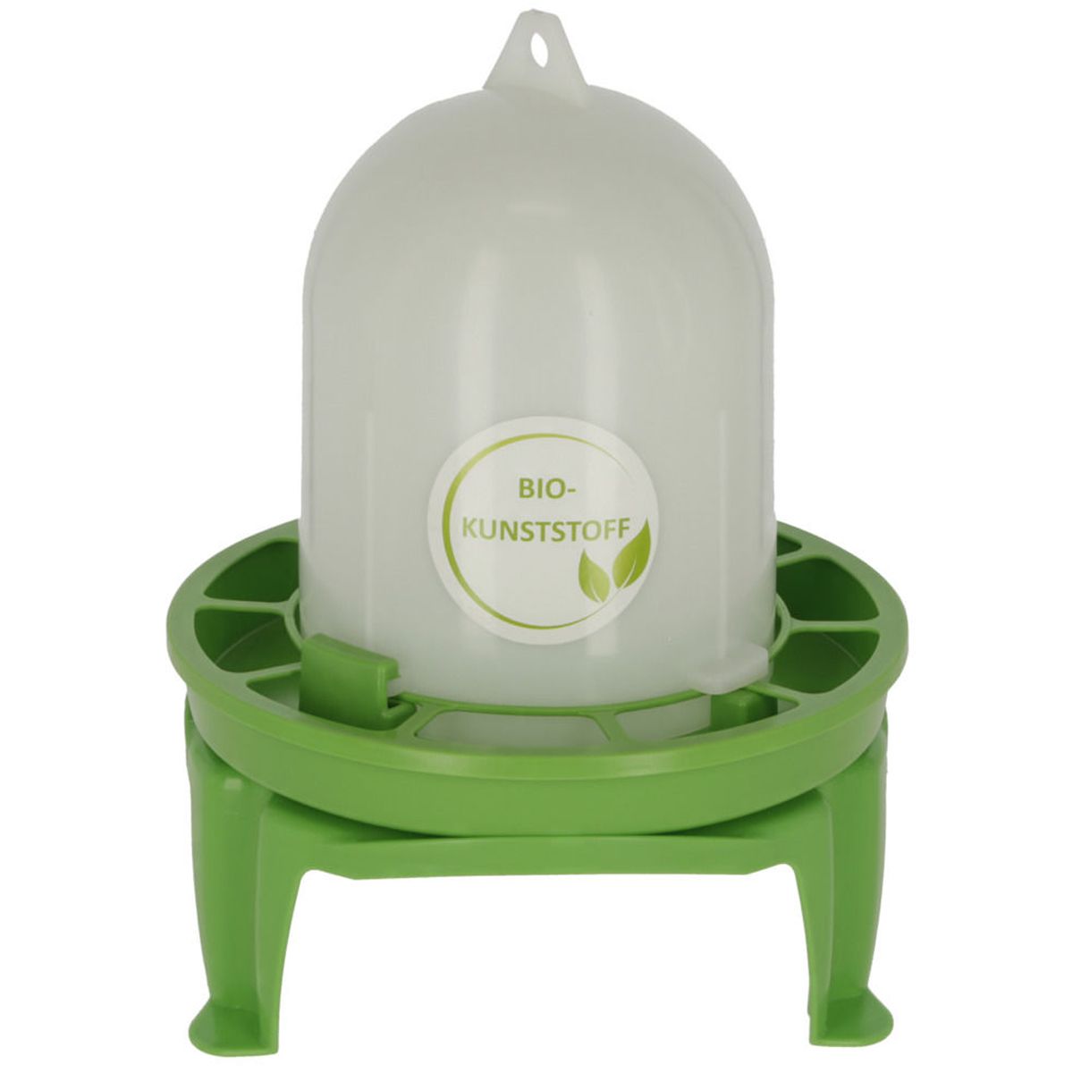 Kerbl Accessory Set Organic Plastic Drinker & Feeder Stand