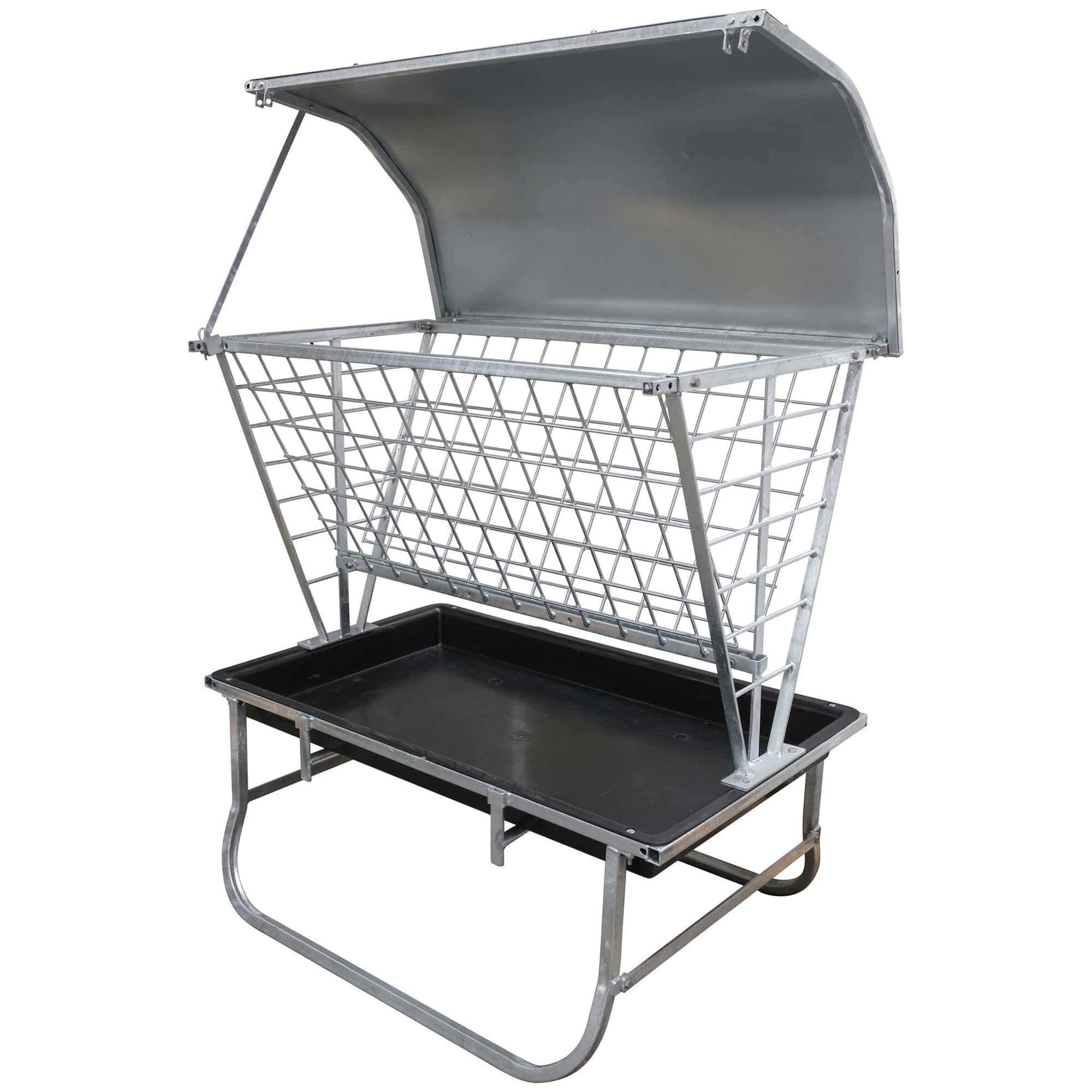 braai, grill für Küche, Grill aus Metall, Metallrahmen, gekappt/überdachter Grill
