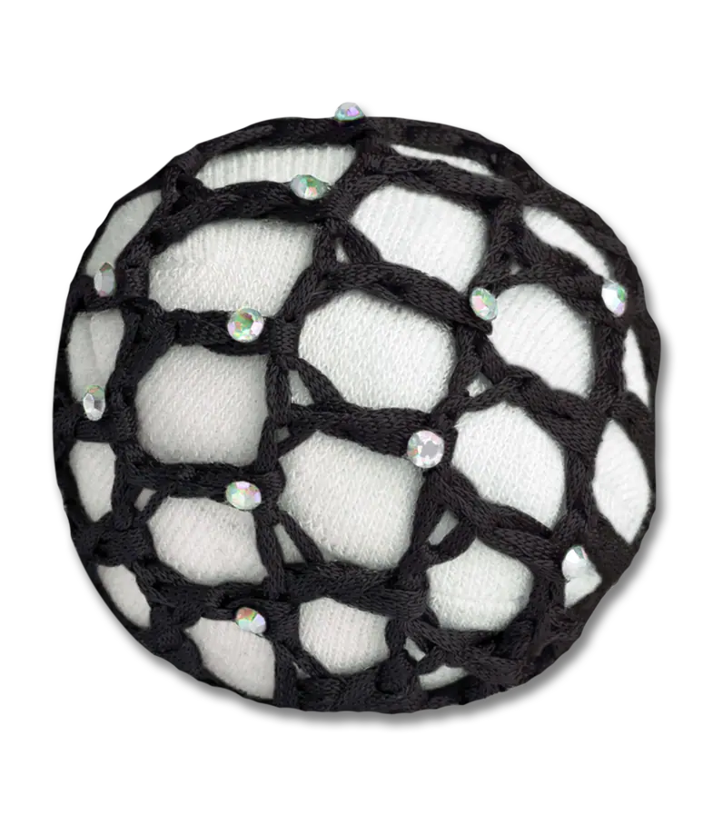 Résille à cristaux scintillants