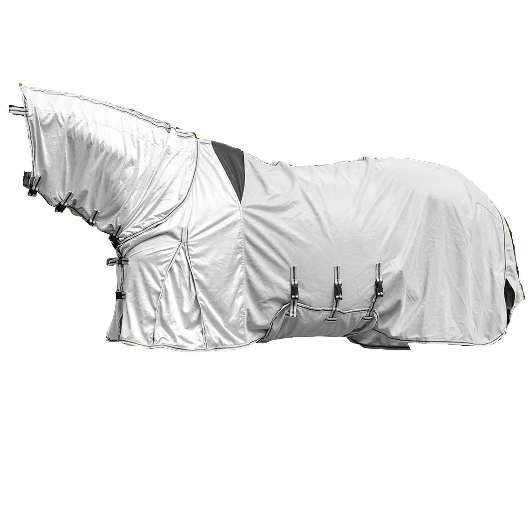 Waldhausen Ekzemer-Fliegendecke Protect, silbergrau/grau, 165 cm