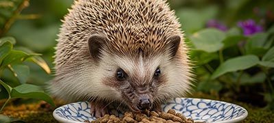 Nourriture pour hérisson