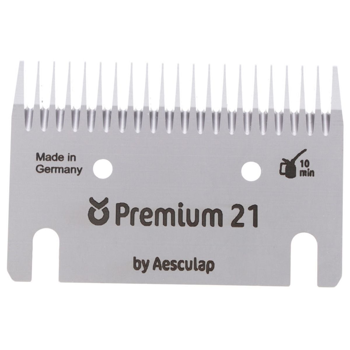 Clipster FarmClipper Akku2 sladdlös klippmaskin nötkreatur, 2x batteri, detaljbild, tänder