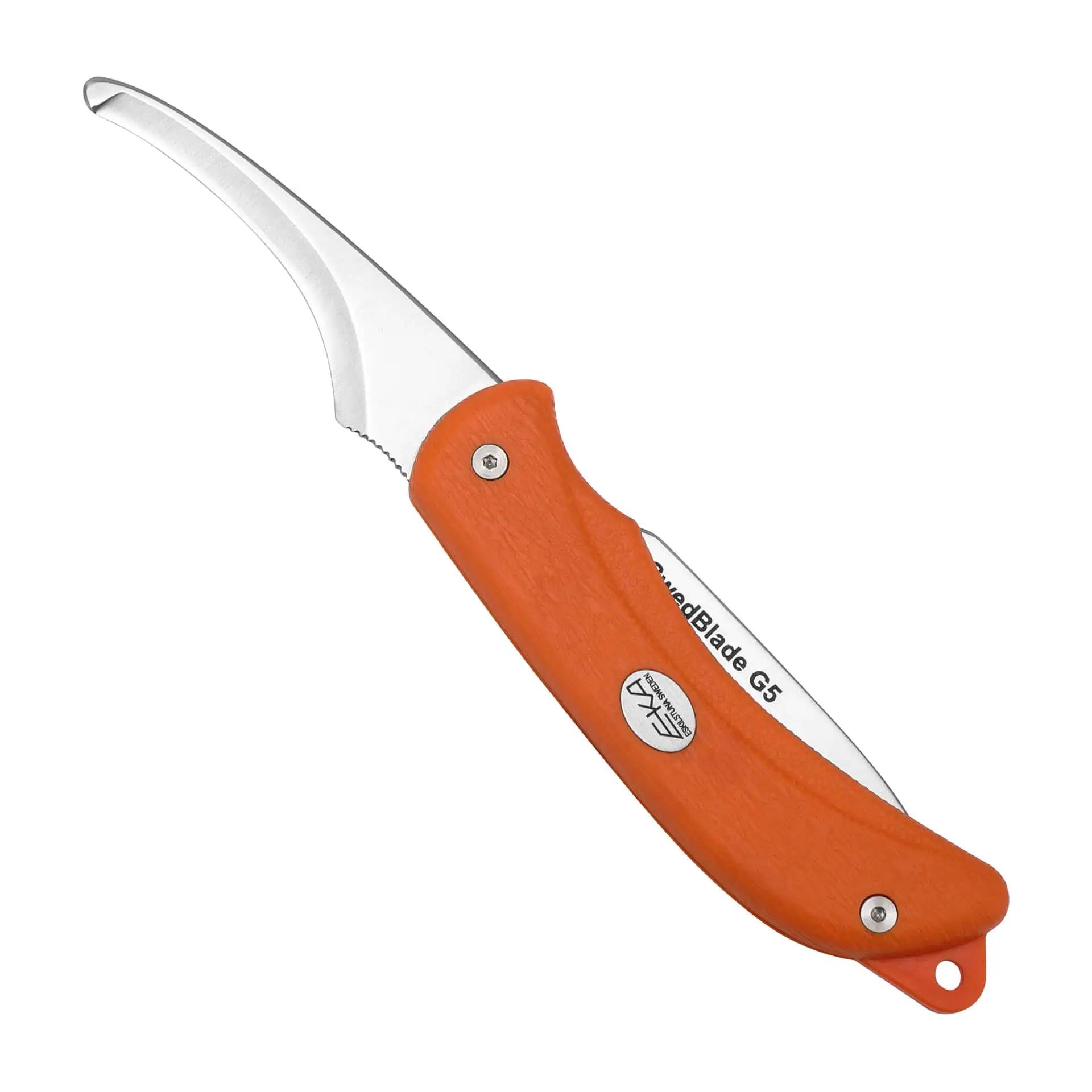 EKA Kniv SwedBlade G5 - Jaktkniv med vändbart blad, sidovy
