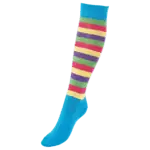 bleu capri/lila/jaune/pomme