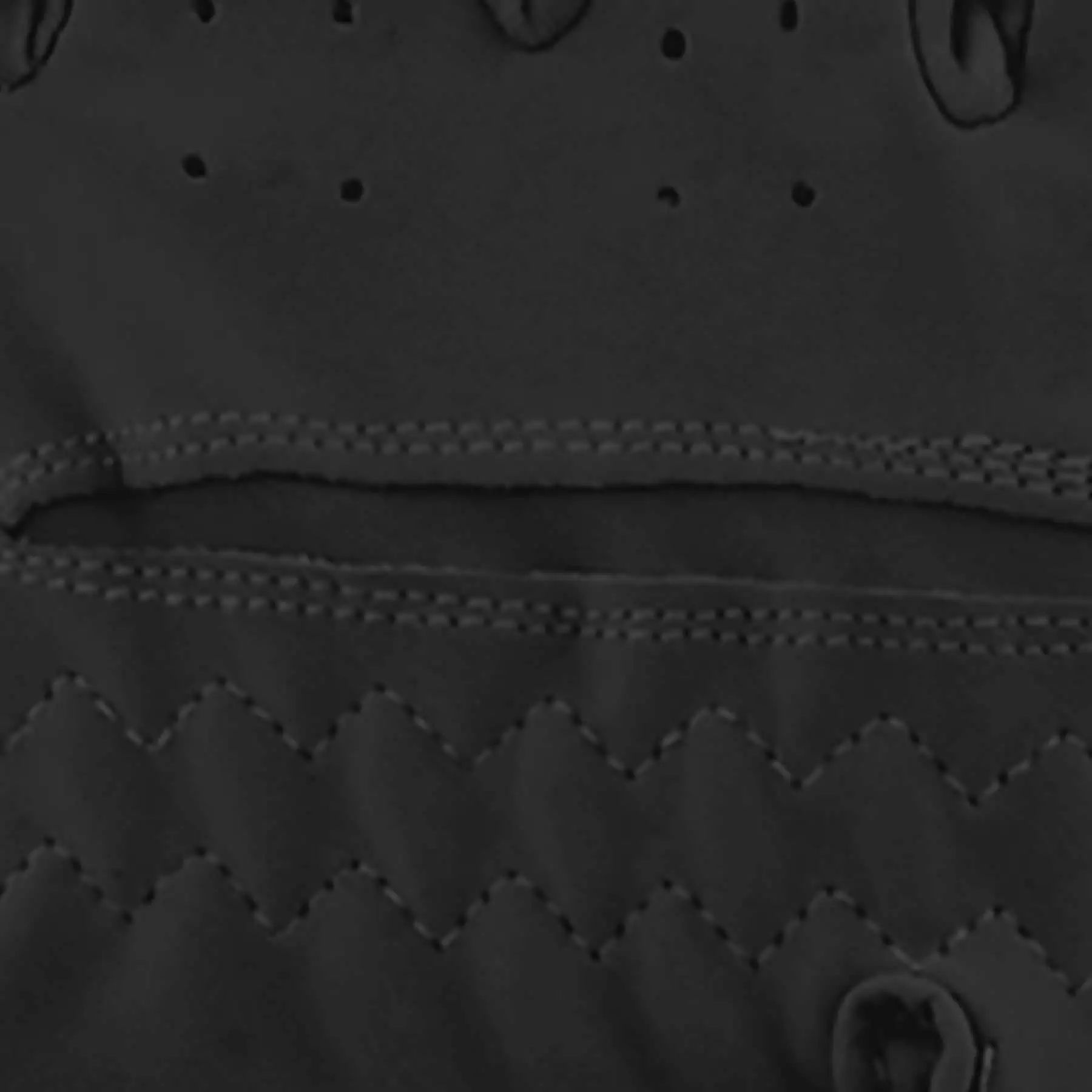 Gant d'équitation ELT Le Polyvalent, aspect daim, fermeture scratch, noir, S