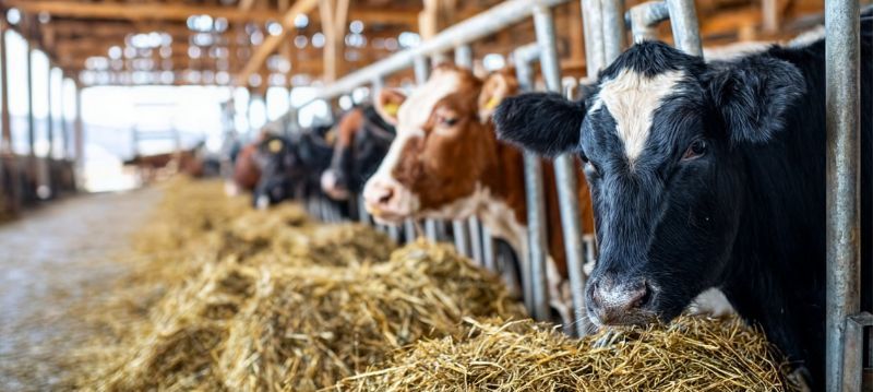 Équipement d'étable pour bovins