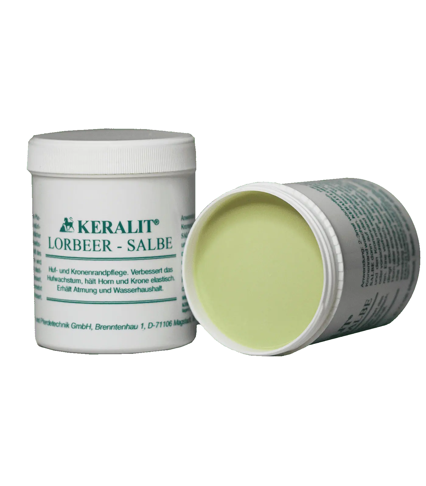Keralit Laurel Ointment for Horse Hooves, 20% Laurel Oil, 300ml, packaging