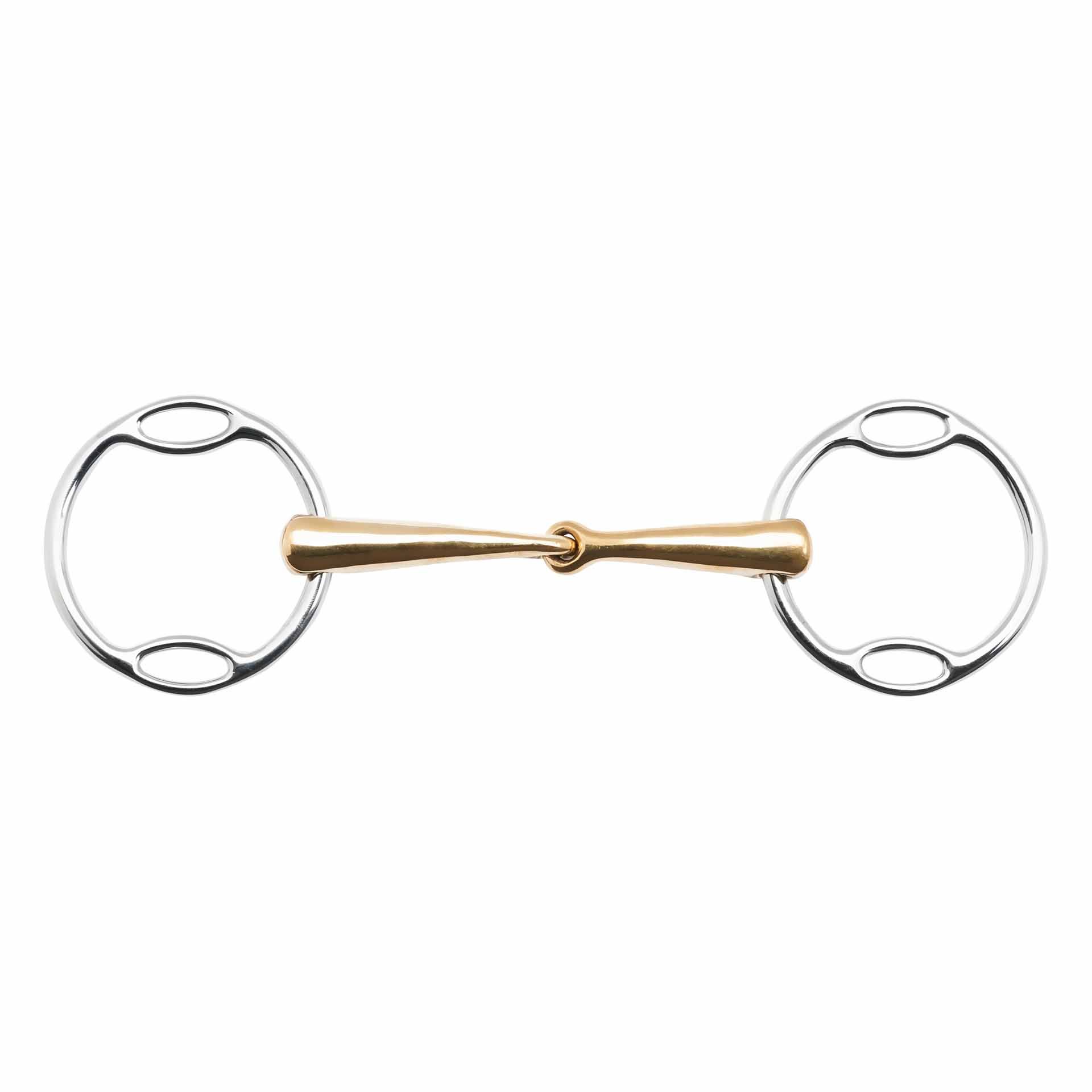 BUSSE Soft-Ring-Snaffle Bit KAUGAN®-SHAPED, 14 mm 10.5 cm/60 mm