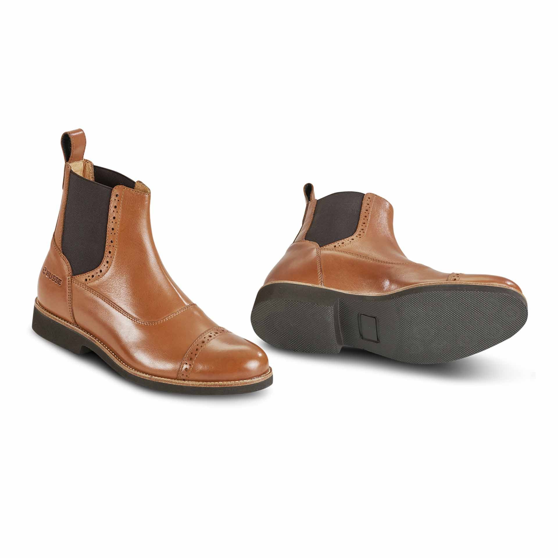 BUSSE Jodhpur bokacsizma DAILY, könnyű és rugalmas, cognac 41