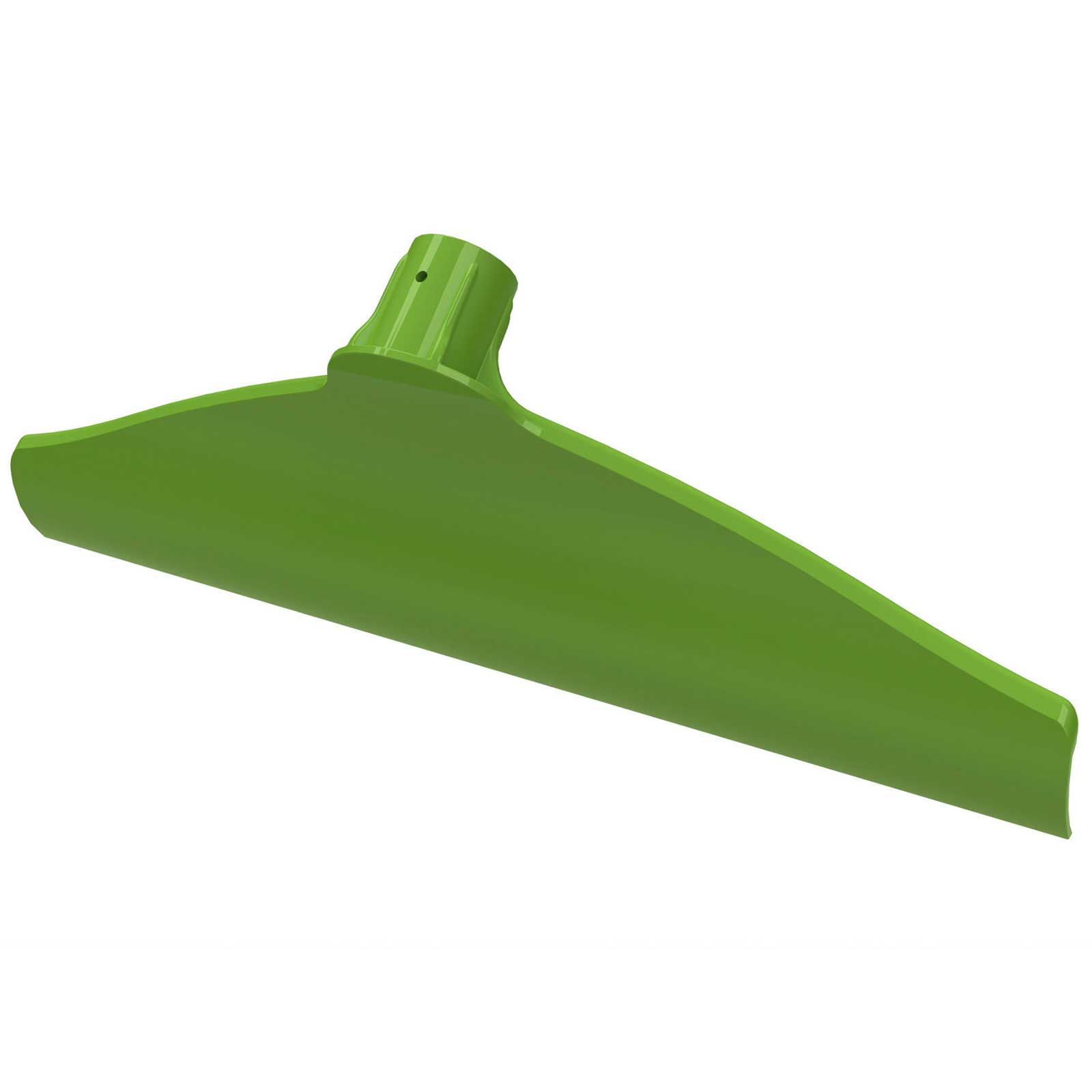 Raschietto per liquame in plastica verde