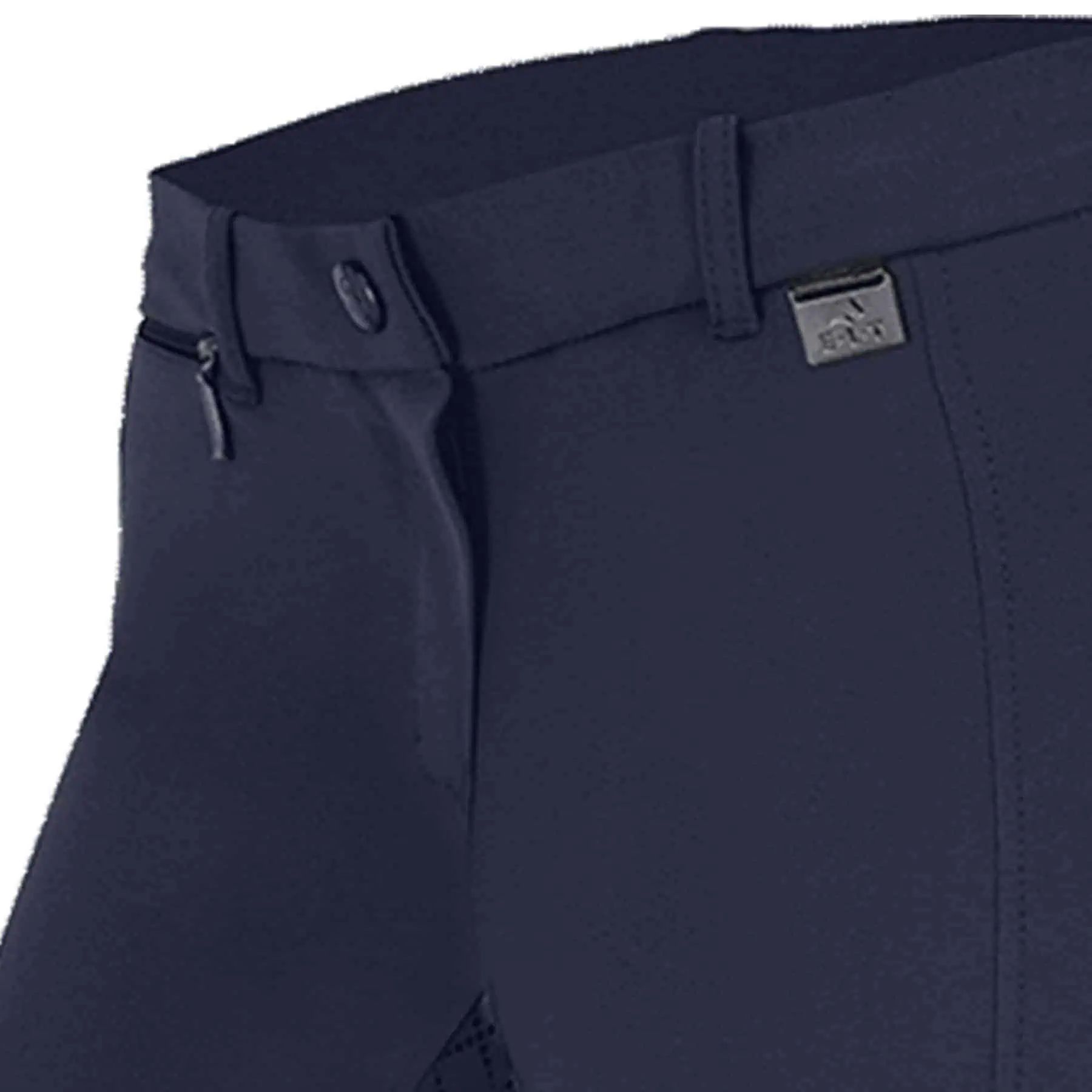 ELT Reithose Micro Sport Silikon, Vollbesatz für Damen & Kinder, nachtblau, 46