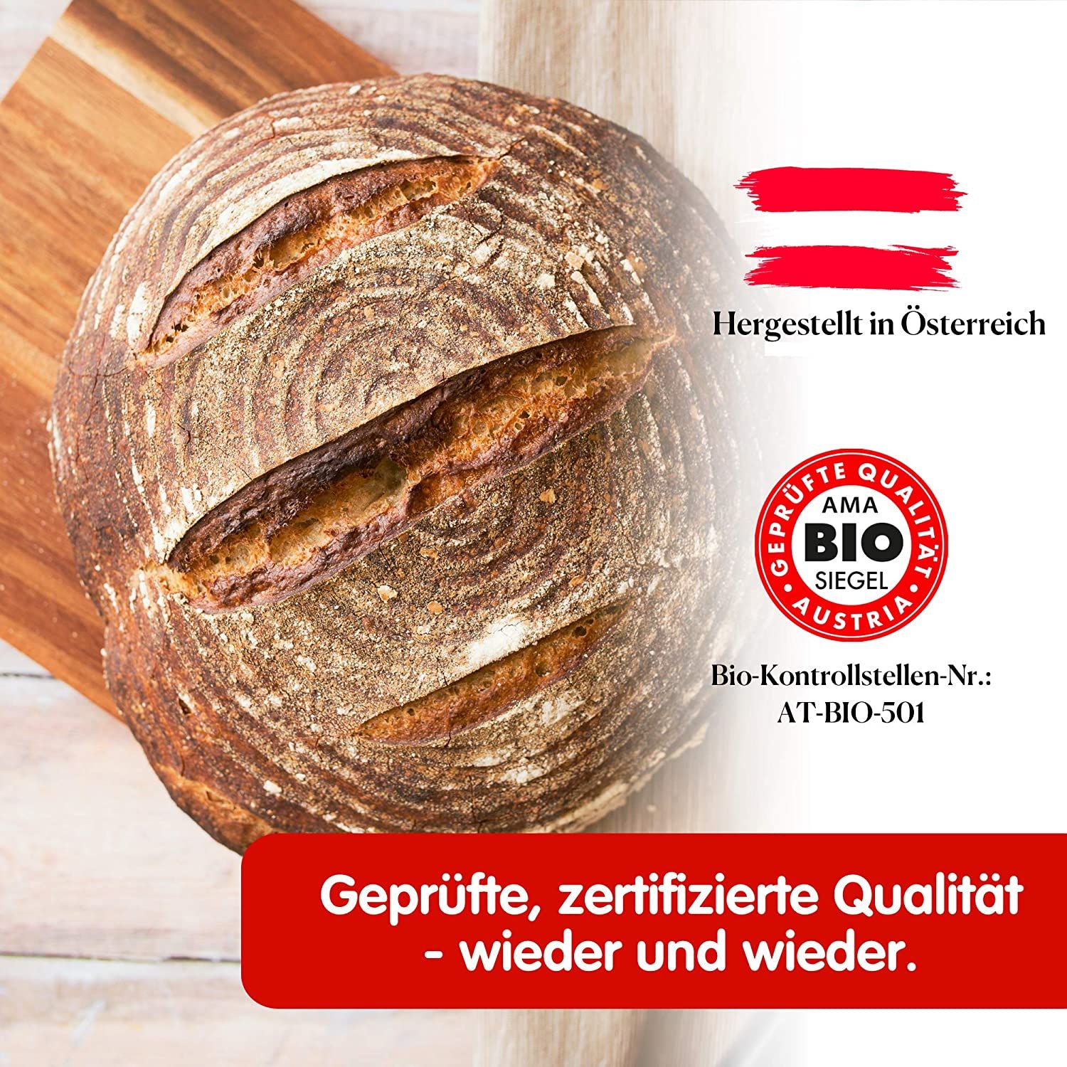 10x 1kg Haberfellner Weizenmehl Typ 550, DE 700, AT optimal, Etikett