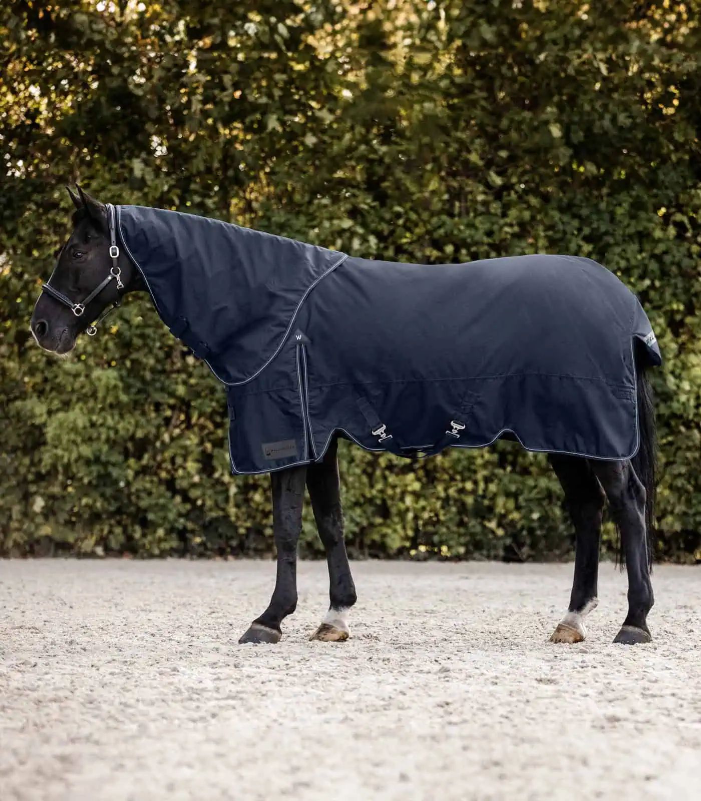 Couvre-cou d'extérieur Waldhausen 600D, Light - imperméable, Bleu Nuit Cob