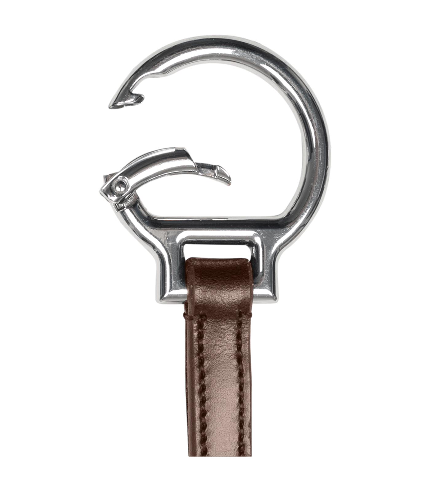 Waldhausen X-Line Martingalgabel mit Snap-Ringen, braun