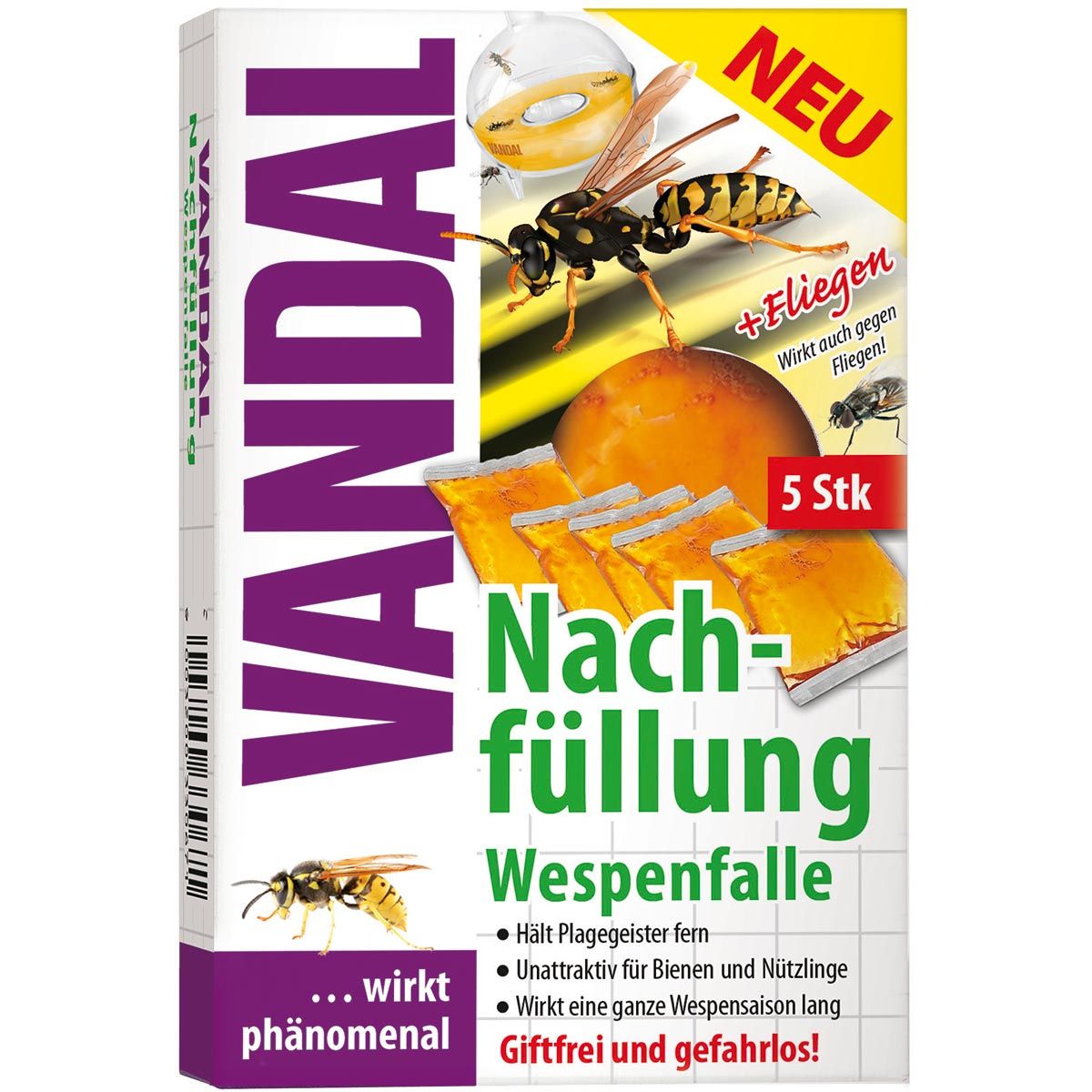 VANDAL Getingfälla Refill 5 st.