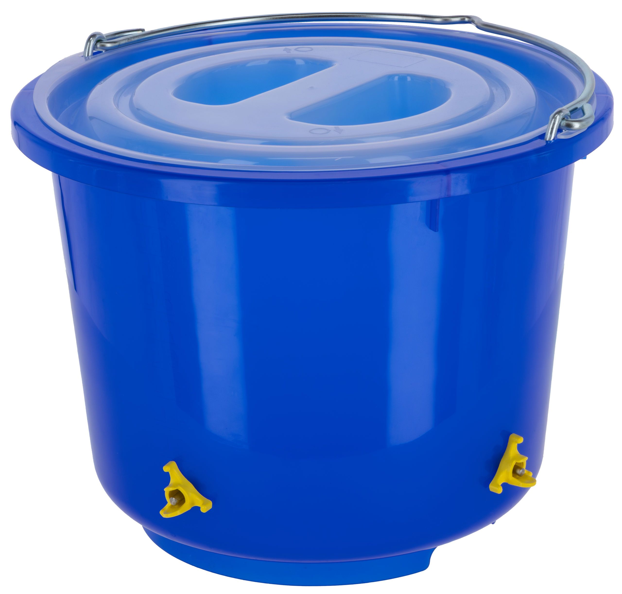 Eimer, Blau, Deckel, Behälter, Aufbewahrung