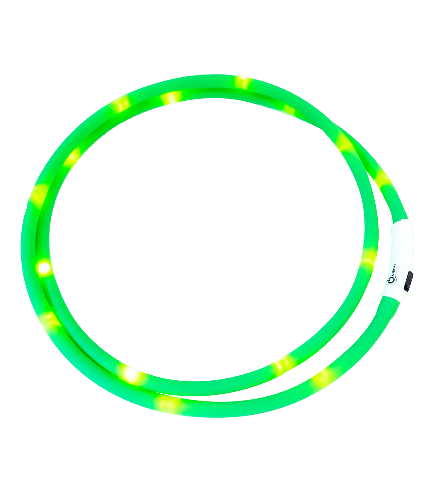 Collier d'encolure LED Waldhausen, 150 cm ajustable, vert