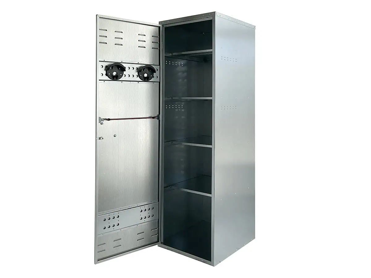 Universalschrank 190x60x60 cm Vorhangschloss