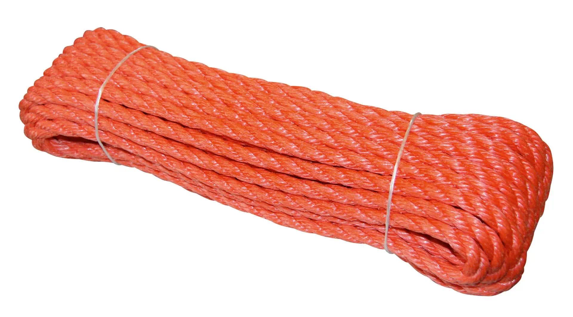 Kerbl Corda in polipropilene arancione, gomitolo 20 m, prodotto sfuso