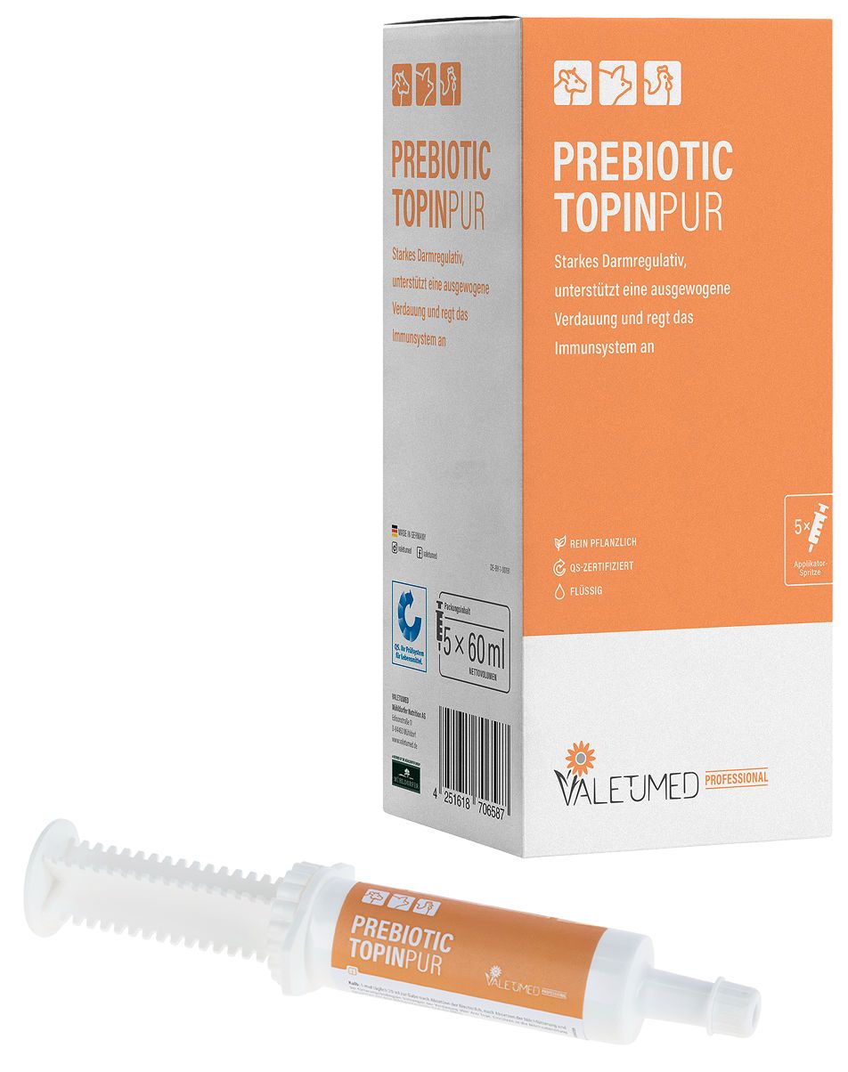 Präbiotikum, Topinpur, Probiotikum, Verdauung, Spritze