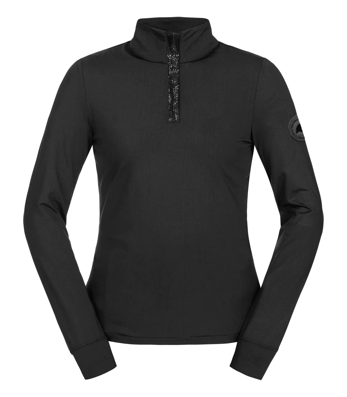 T-shirt technique Esthal ELT, doublure polaire, noir, M