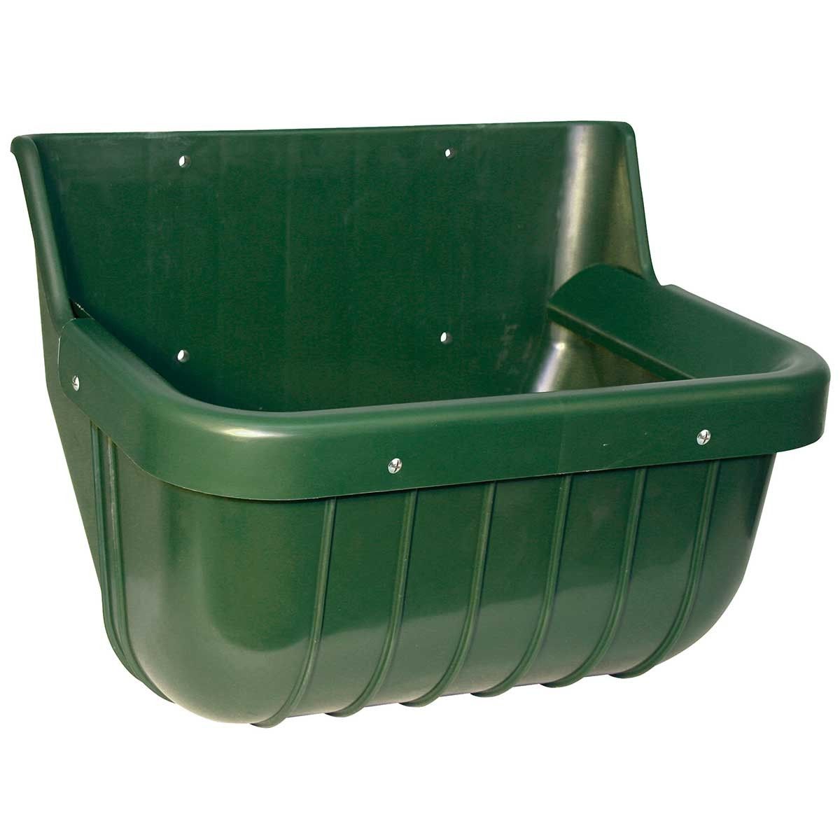 Kerbl Feed Trough for Horses & Cattle with Feed Saver, 15 L