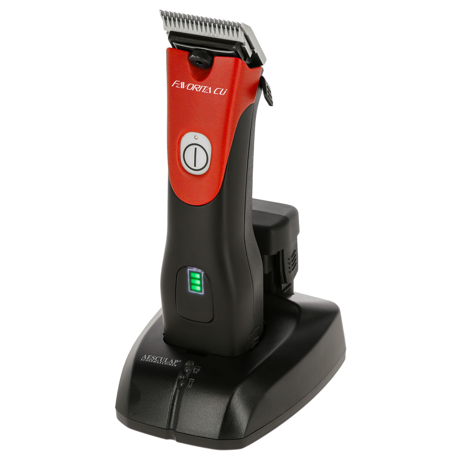 Tosatrice a batteria Aesculap Favorita CLi rosso