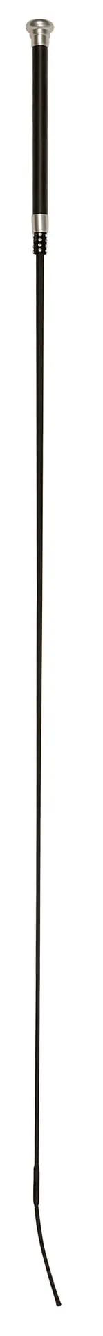 Cravache de dressage avec application de paillettes noir