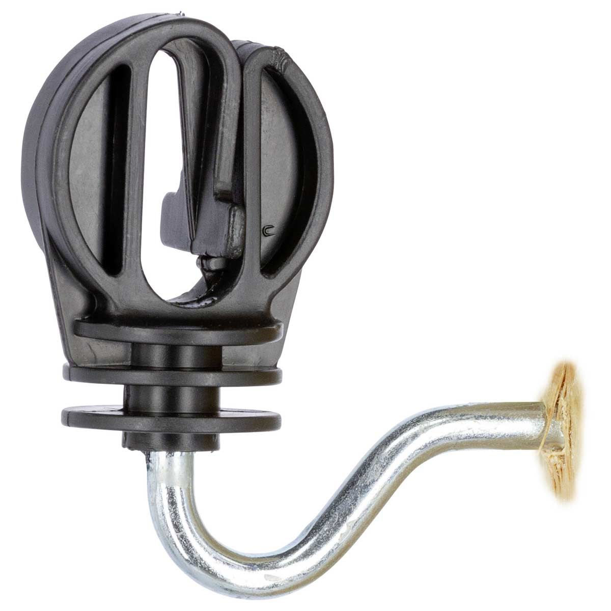 Kerbl bredbandsringisolator 20 mm, 15-pack med träskruv, detaljbild