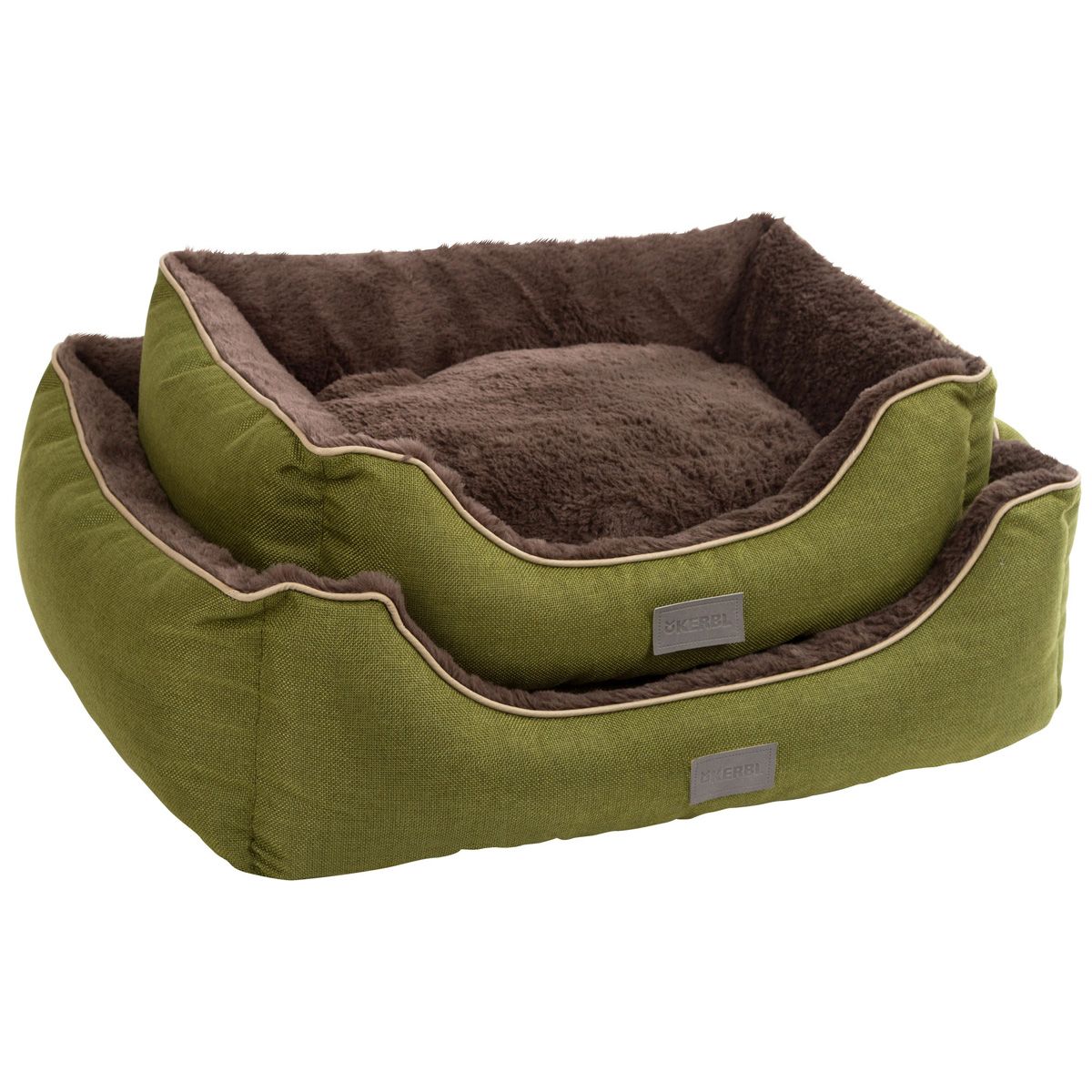 Kerbl Lit Douillet Samuel pour Chiens et Chats, Housse Peluche, Lavable, 60 cm