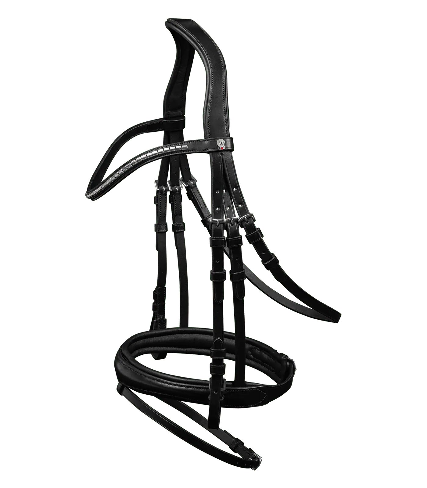 Waldhausen X-Line Bridle Clincher, English Combined, black, FULL