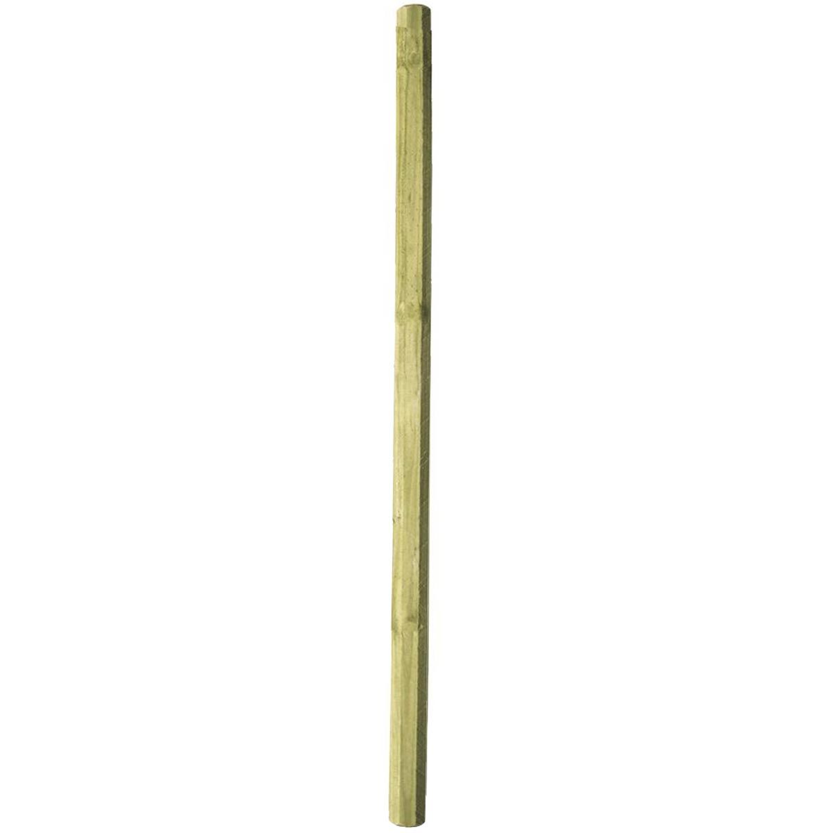 Holzpfahl Octo Wood Holzpfosten Querstange Ø 100 mm 350 cm