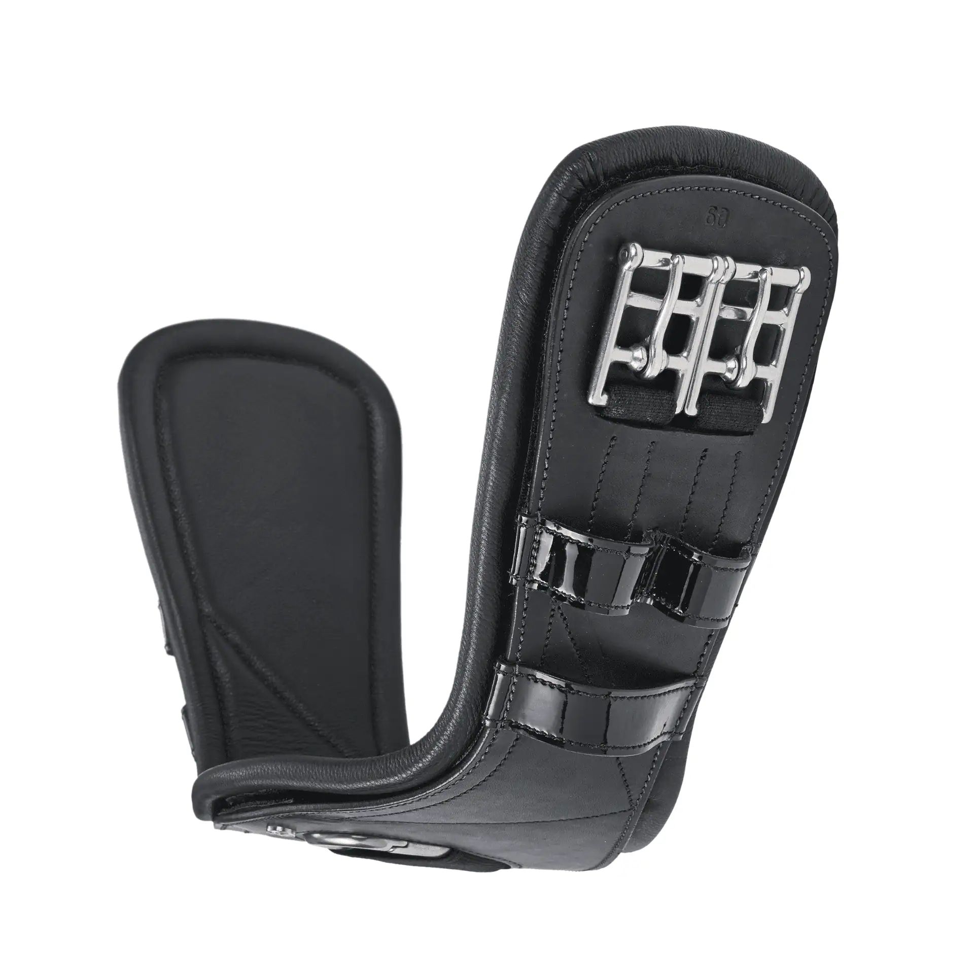 Sangle de selle BUSSE Passage Line AS, anatomique, avec rembourrages, détail, fermeture
