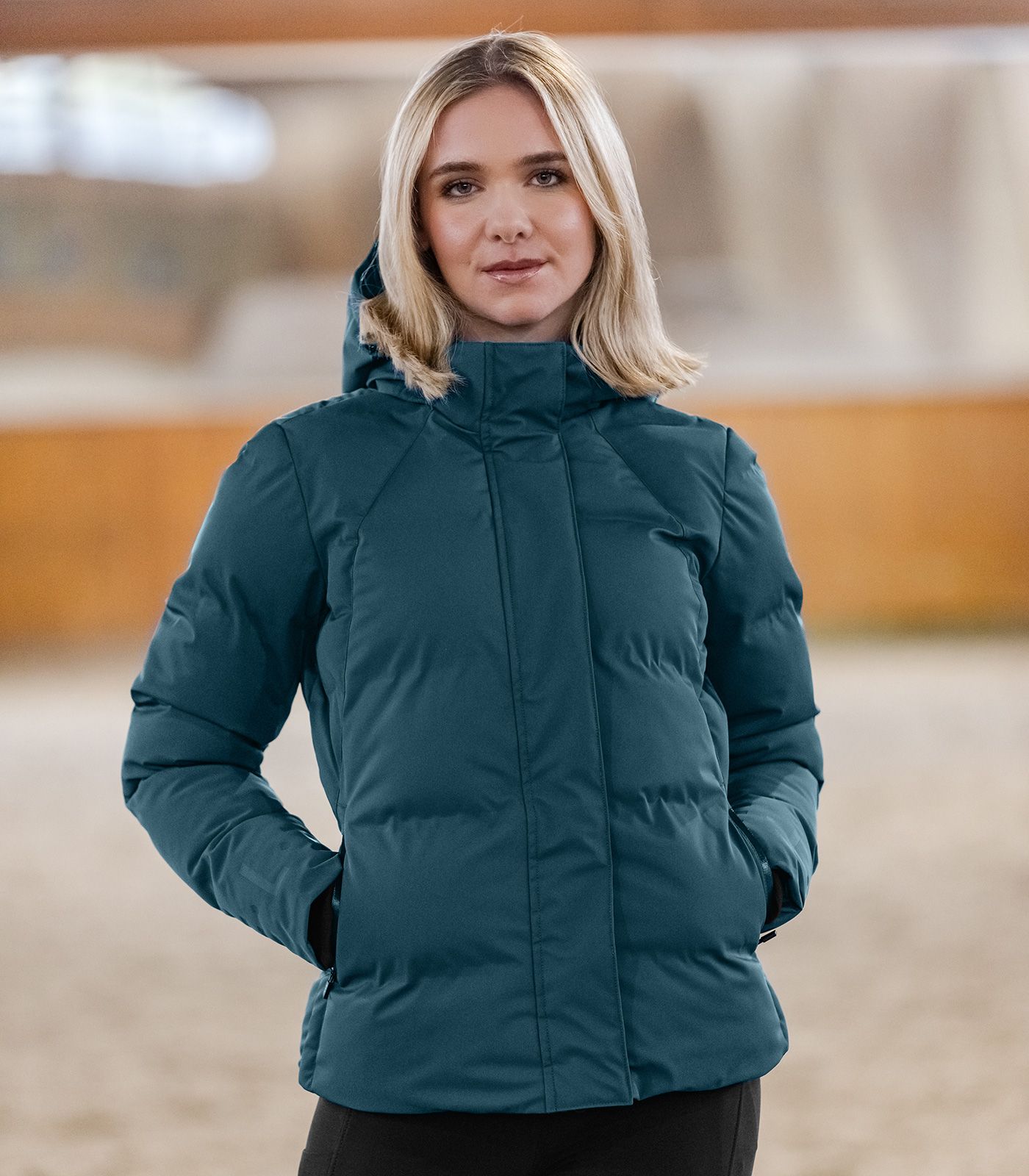 ELT Giacca da Equitazione Invernale Performance Ohio, XS